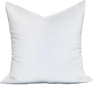 MoonRest® 26x26 Inch Synthetic Down Alternative Square Pillow Insert Form Stuffer for Sofa Shams, Decorative Throw Pillow, Cushion and Bed Pillow Stuffing - Hypoallergenic 26“X 26 “