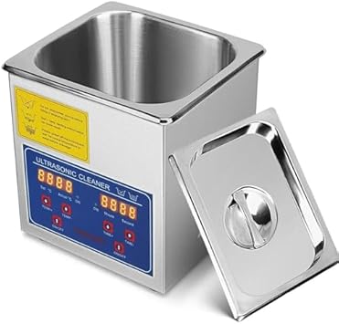 22L Ultra Jewelry Cleaner - Digital Timer, Stainless Steel, Perfect for Rings, Watches & Accessories - Multiple Size Options: 2L to 30L, Professional Ultrasonic Cleaning Machine