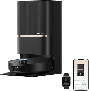 L60 Pro Ultra Robot Vacuum & Mop – 35,000Pa Powerful Suction, Self-Cleaning Hot Water Mop, Smart Obstacle Avoidance, Auto-Empty, Black – Ultimate Cleaning Solution